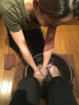 ミヤビ ナチュラル セラピー 鶴見店(MiYaBi Natural Therapy)/足湯&スクラブ超おすすめ!