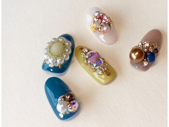 ダリア 大宮店(DAHLIA)/ビジュー&パール☆