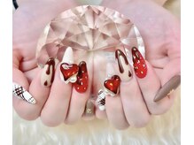 マイネイル 池袋西口(My Nail)/チョコがけバレンタインネイル☆