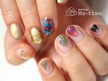 アトリエ ミータイム(Atelier Me-time)/Colorful nuance + アシメ