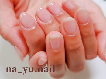 ナユネイル(na_yu.nail)/自爪風クリアネイル 6/6