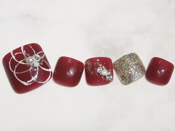 カレネイル(kale nail)/１月限定シンプルART＋500円