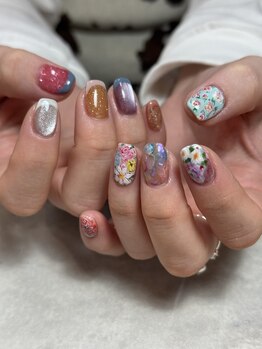 ナネア カラー(nanea color)/持ち込みアート　13000円