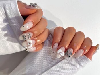 ベイネイル(Bae nail)の写真/【韓国・ワンホン】定額デザイン90分￥6600♪【韓国・ワンホン】持ち込みフリーデザイン90分￥12100♪