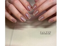 ツメトマツゲ/春ネイル