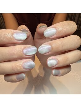 心花/マグネットネイル