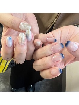 イベル 神戸三宮店(ibelu)/ニュアンスネイル