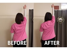 ほぐし処ふらっと 秋津駅前/記念すべき1人めのお客様です。