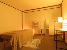 サンテ エ ボーテ(sante' et beaute')の雰囲気（エステルームは個室です。エステ後のお直しスペースもあります。）