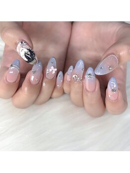 推しカラーネイル