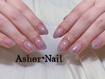 アッシャー 横浜店(Asher)/ラメグラデーション