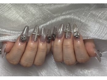 キアラネイルサロン/人気ジェルチップ長さだし