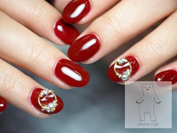 オトナネイル(otona nail)/ボルドーで大人な秋ネイル