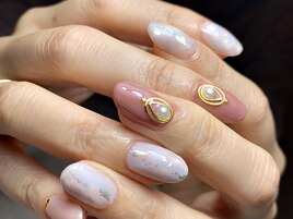 【定額】ニュアンスホイルネイル