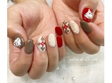 サロン ドゥ ル シエル(salon de Le ciel)/溶け雪だるまnail