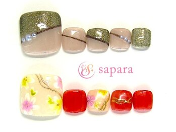津田沼ネイルサロン サパラ(sapara)/フット定額☆￥6.499　150種☆