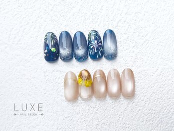 リュクス 流山おおたかの森店(Luxe)の写真/【トレンド定額デザイン8400円】フォトギャラリーに全デザイン掲載♪全行程手作業の丁寧な施術が人気の秘訣