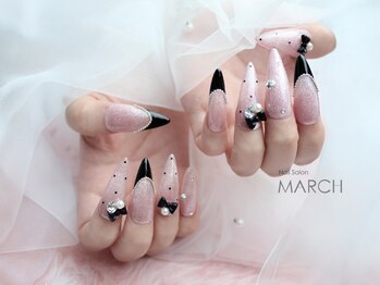 ネイルズイブ マーチ 天満店(nails ibu MARCH)/キラキラフラッシュマグ
