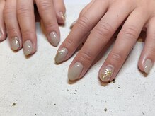 ネイル アバンス 西梅田店(Nail AVANCE.)/スタッズフラワー