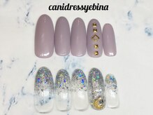キャンアイドレッシー 海老名/定額ネイル　シルバー