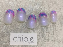 シピー(chipie by anon)/水彩×もやもやオーロラ ¥6980