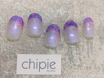 シピー(chipie by anon)/水彩×もやもやオーロラ ¥6980