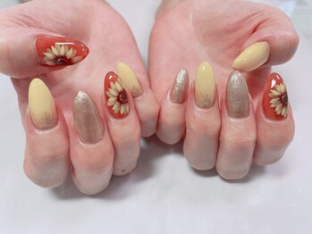 ネイルサロン ビューティーマジック 川口店/フラワーネイル