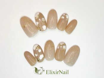エリクサーネイル 神田(Elixir Nail)/シンプル/クーポン使用