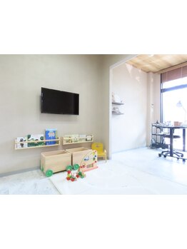 お子様同伴OKのサロン