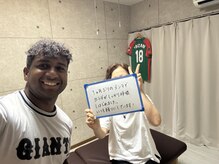 美容ストレッチ王子/50代女性のお客様♪