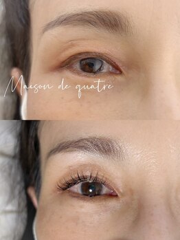 メゾンドキャトル 上尾店(Maison de quatre)/大人女性のマツエク