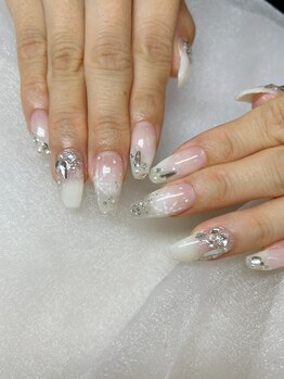 クリスマスネイル2025