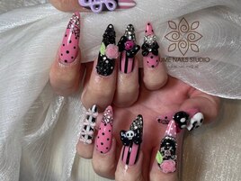 * 長 さだしやり放題×つけ放題