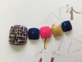 ツィードネイルアート