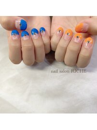 夏らしいネイル