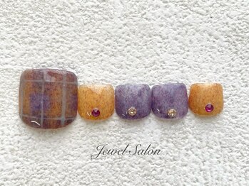 ジュエルサロン(JEWEL SALON)/フットデザインB　￥9,900