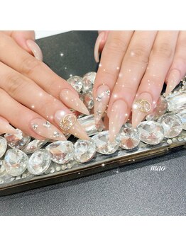 リンドネイル バイ モカ アンド ララ(Lind nail by moca and LaLa)/ロングネイル