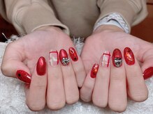 レアネイル 新宿(le'a nail)/チェックネイル