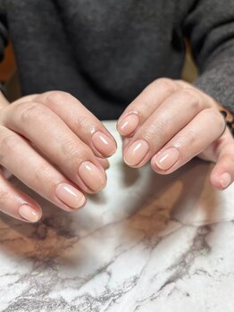テソロネイル(TESORO nail)/ヌーディーネイル