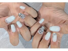 純白のネイル♪