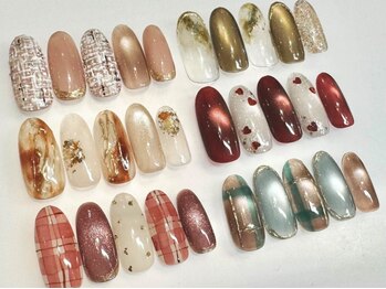 ネイルサロン シュシュ(Chou Chou)の写真/シンプルにも華やかにも☆シーンに合わせた豊富なネイルデザイン！清潔感と好印象を叶える大人の指先へ