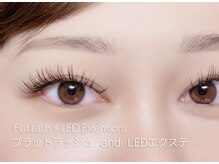 ディーエル ビューティー 表参道店(DL BEAUTY)/ フラットラッシュ×LEDエクステ