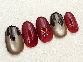 【定額】6490円★冬ネイル