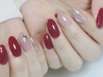 ネイルズ バイ ユイ 外苑前(Nails by Yui)/バレンタインネイル