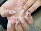 さくらんぼネイル