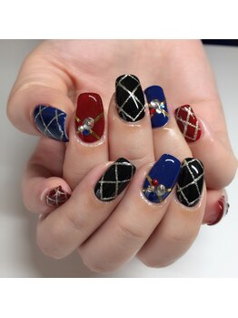 フルール(Fleur)/赤×青×黒