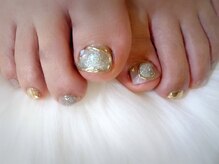 アミュリー ネイル アトリエ(Amury nail atelier)/マグネットネイル ミラーネイル