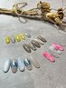 【ご新規様限定】定額ネイルシンプルコース¥9300→¥7300 オフケア無料