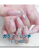 ベラーネイルサロン(Bella Nail Salon)/ガラスフレンチ