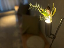 ユレル(YurerU)の雰囲気（個室までのアプローチも落ち着いた雰囲気/ヘッドスパ）